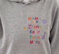 Personalized T-Shirt with Mama/Papa/Opa/Oma and family names