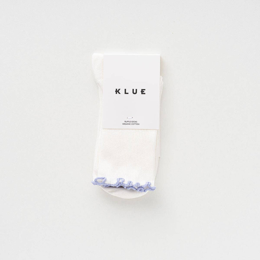 KLUE Organic Cotton Socks with Ruffles | Lilac