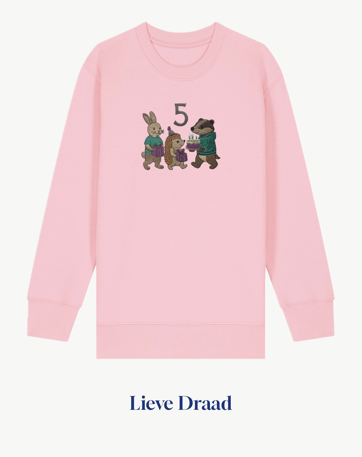 Children’s Birthday Embroidered Sweatshirt