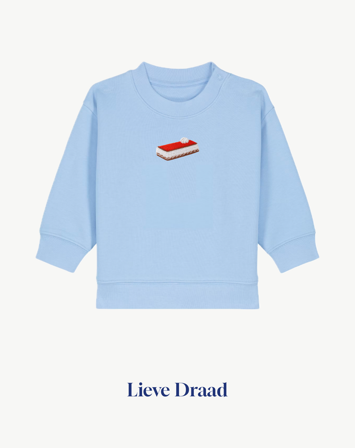 Kids Koningsdag Hoodie & Sweatshirt - Embroidered Tompouce - Orange Outfit