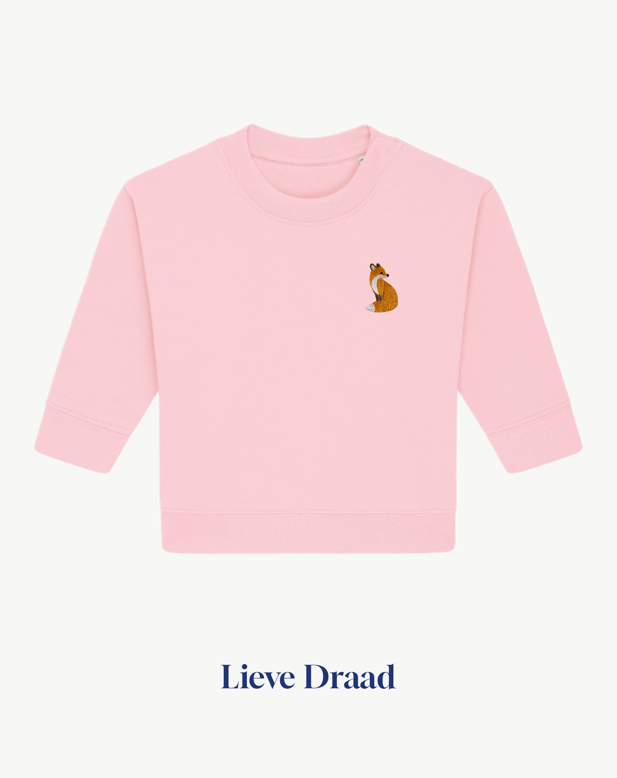 Cute Fox Embroidered Sweatshirt/Hoodie