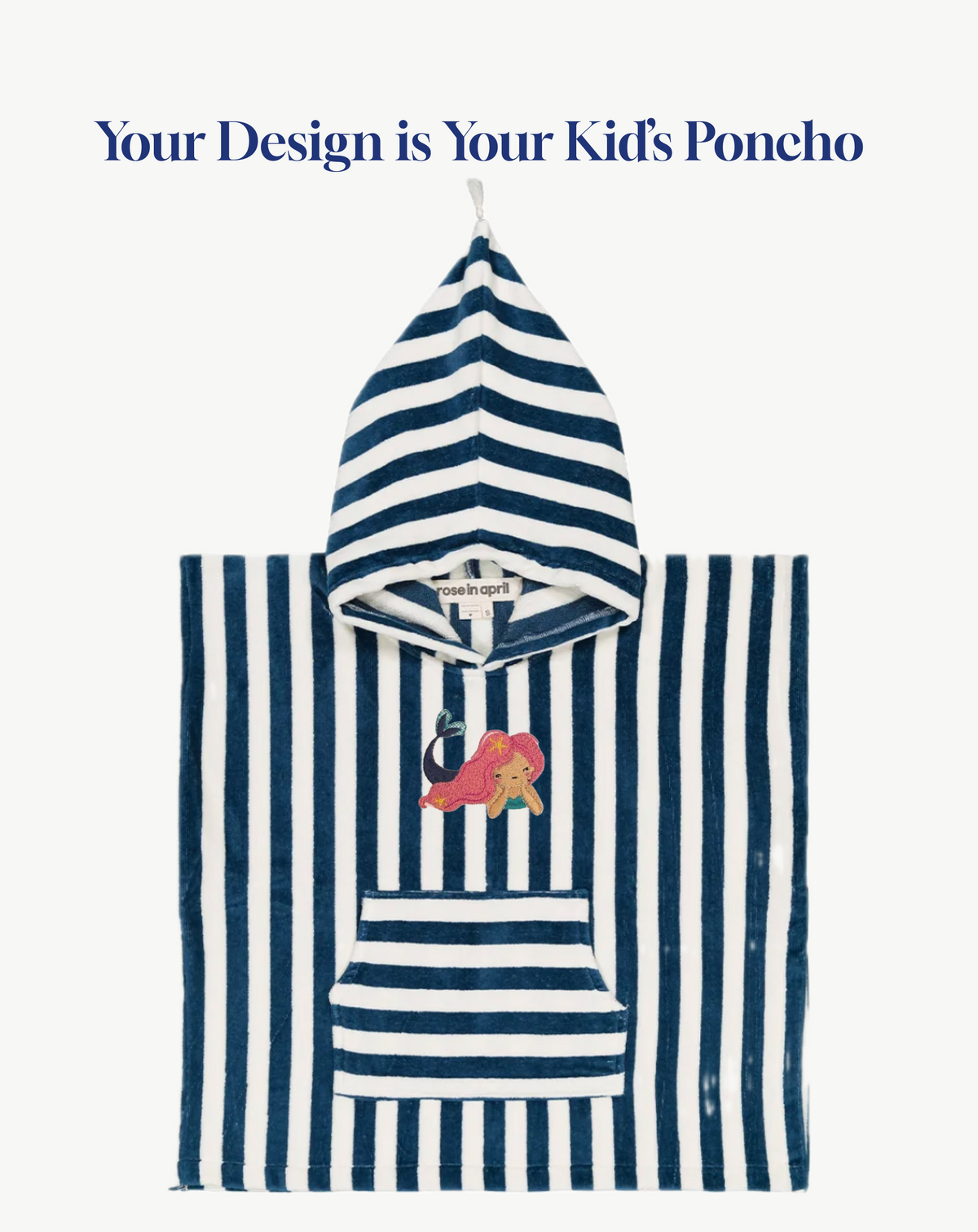 Bath Kids Poncho SUZON (Rose in April)