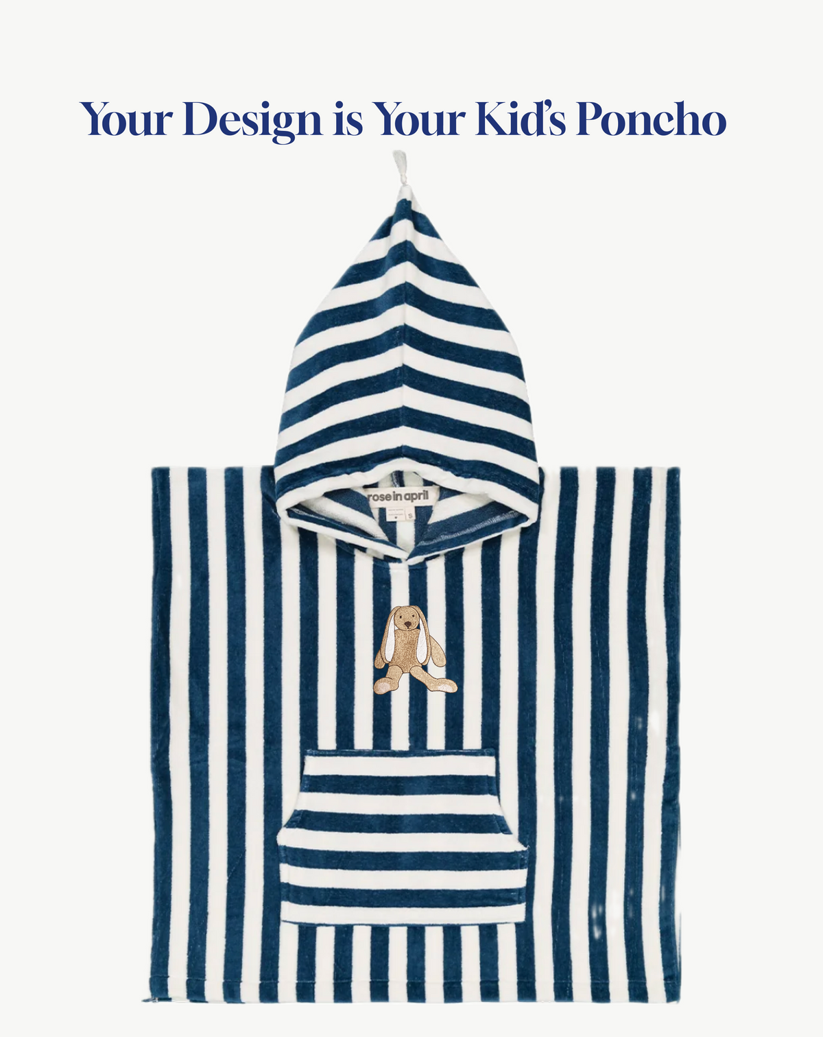 Bath Kids Poncho SUZON (Rose in April)
