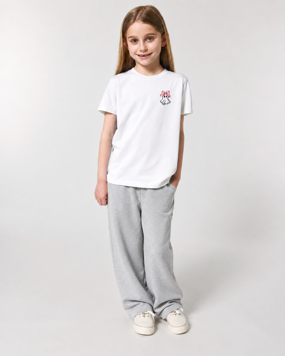 Embroidered Ghost T-shirt