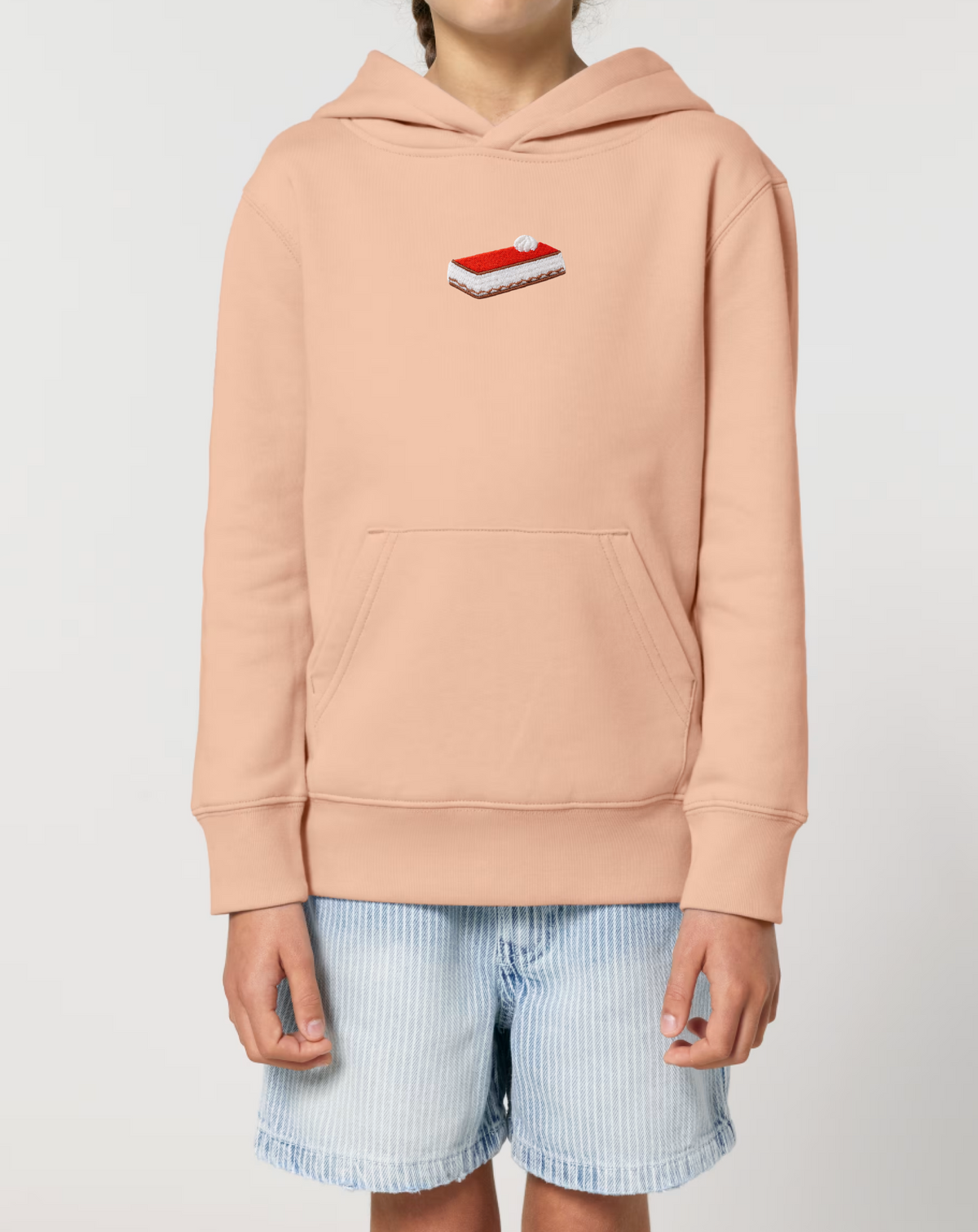 Kids Koningsdag Hoodie & Sweatshirt - Embroidered Tompouce - Orange Outfit