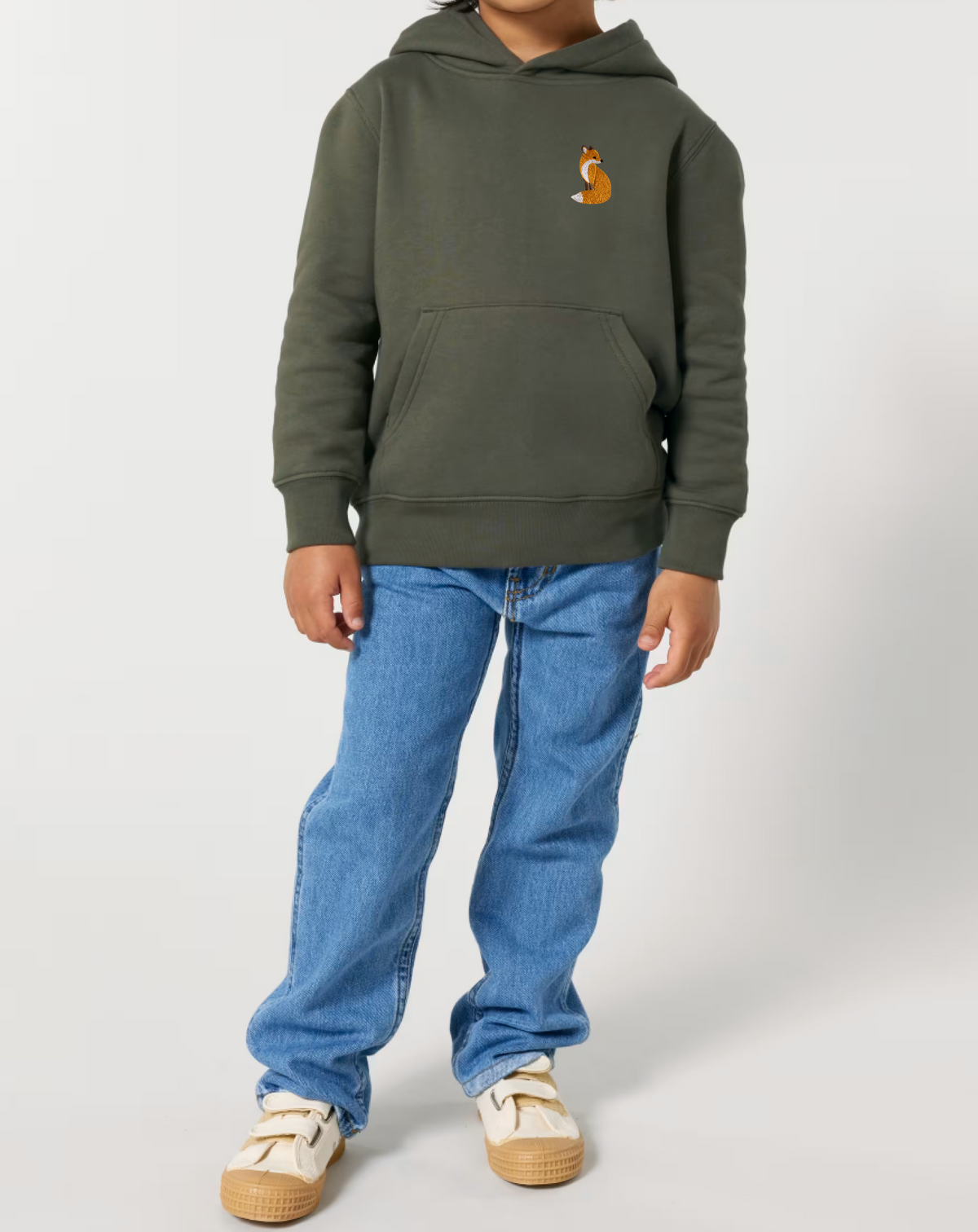 Cute Fox Embroidered Sweatshirt/Hoodie