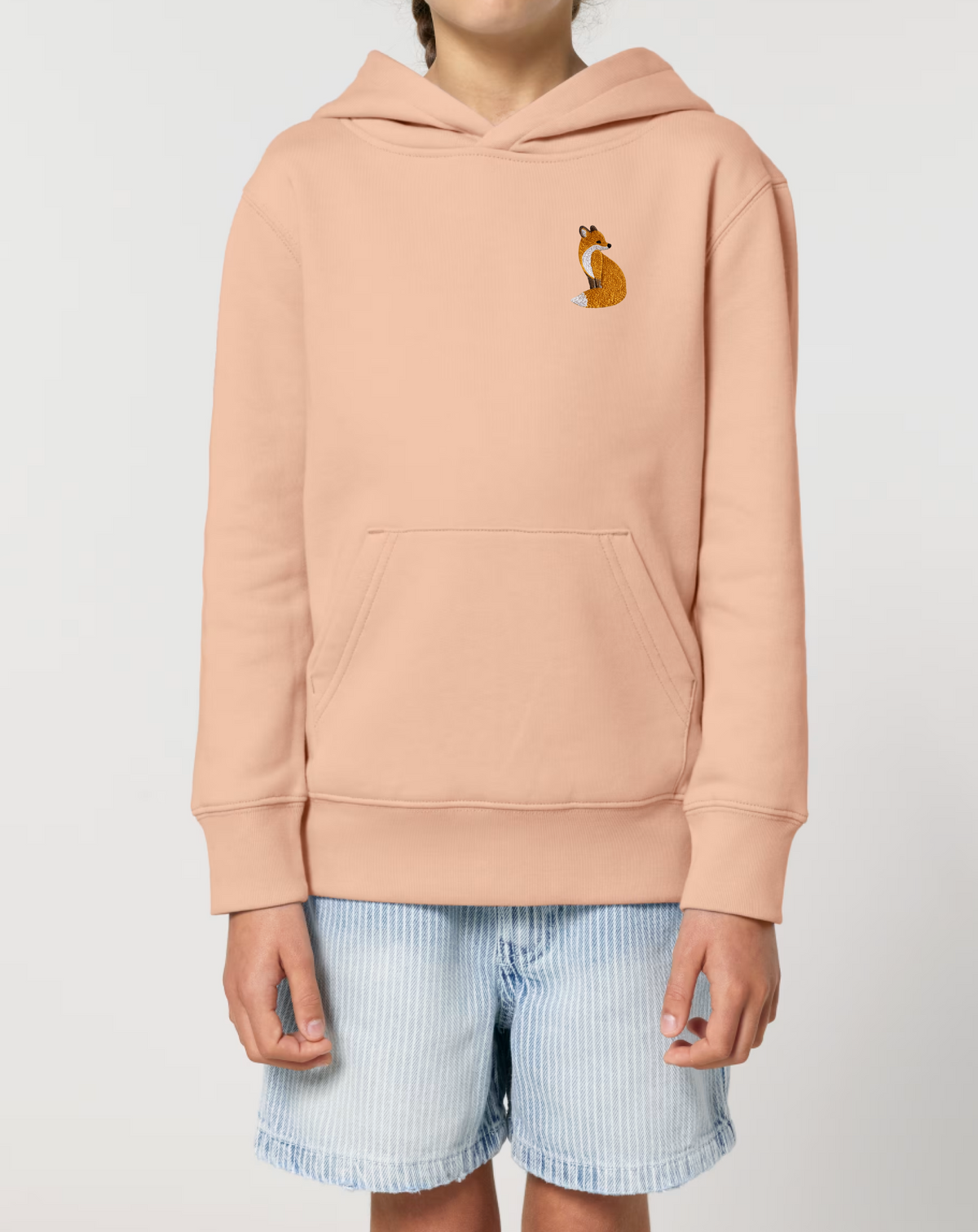 Cute Fox Embroidered Sweatshirt/Hoodie