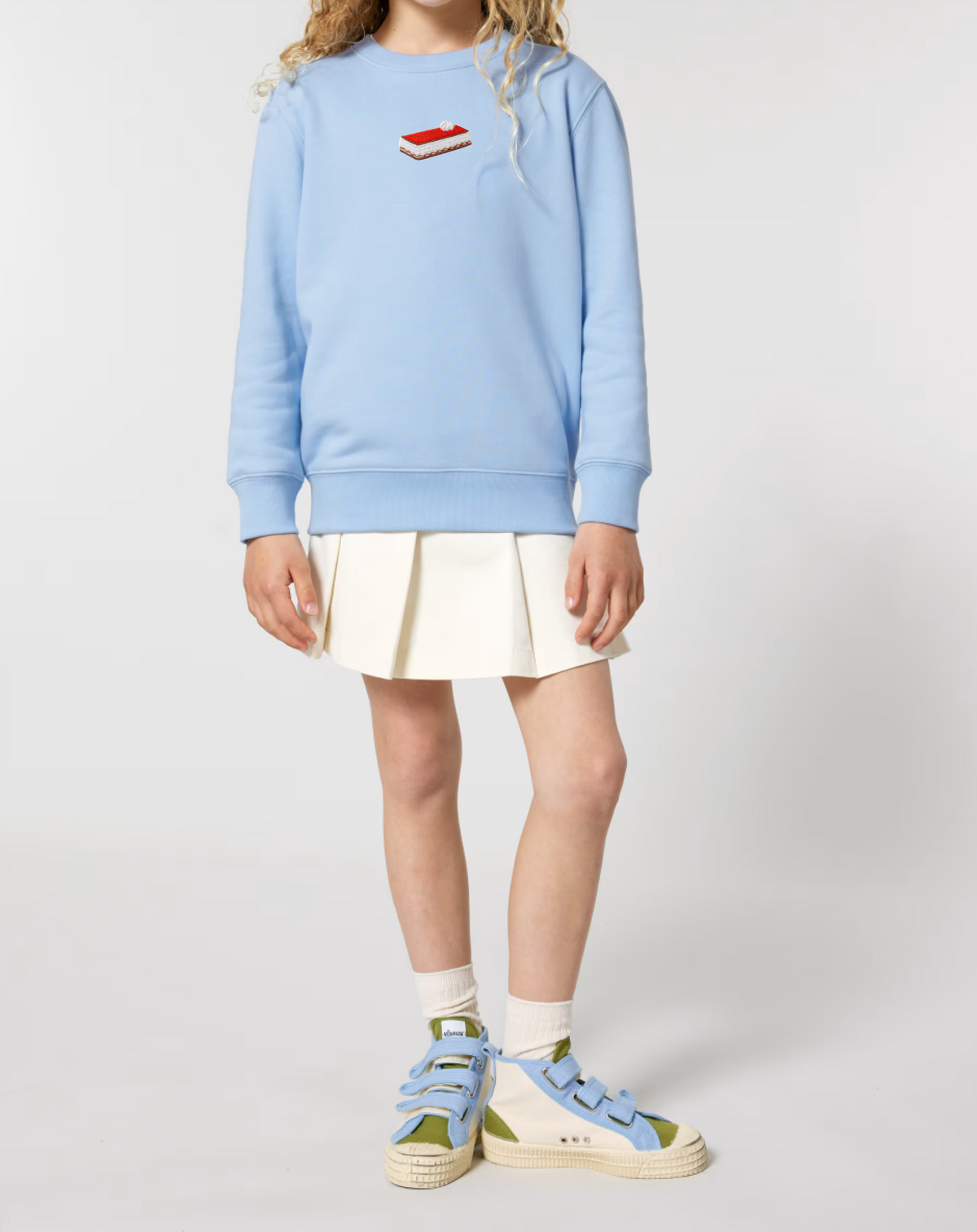 Kids Koningsdag Hoodie & Sweatshirt - Embroidered Tompouce - Orange Outfit