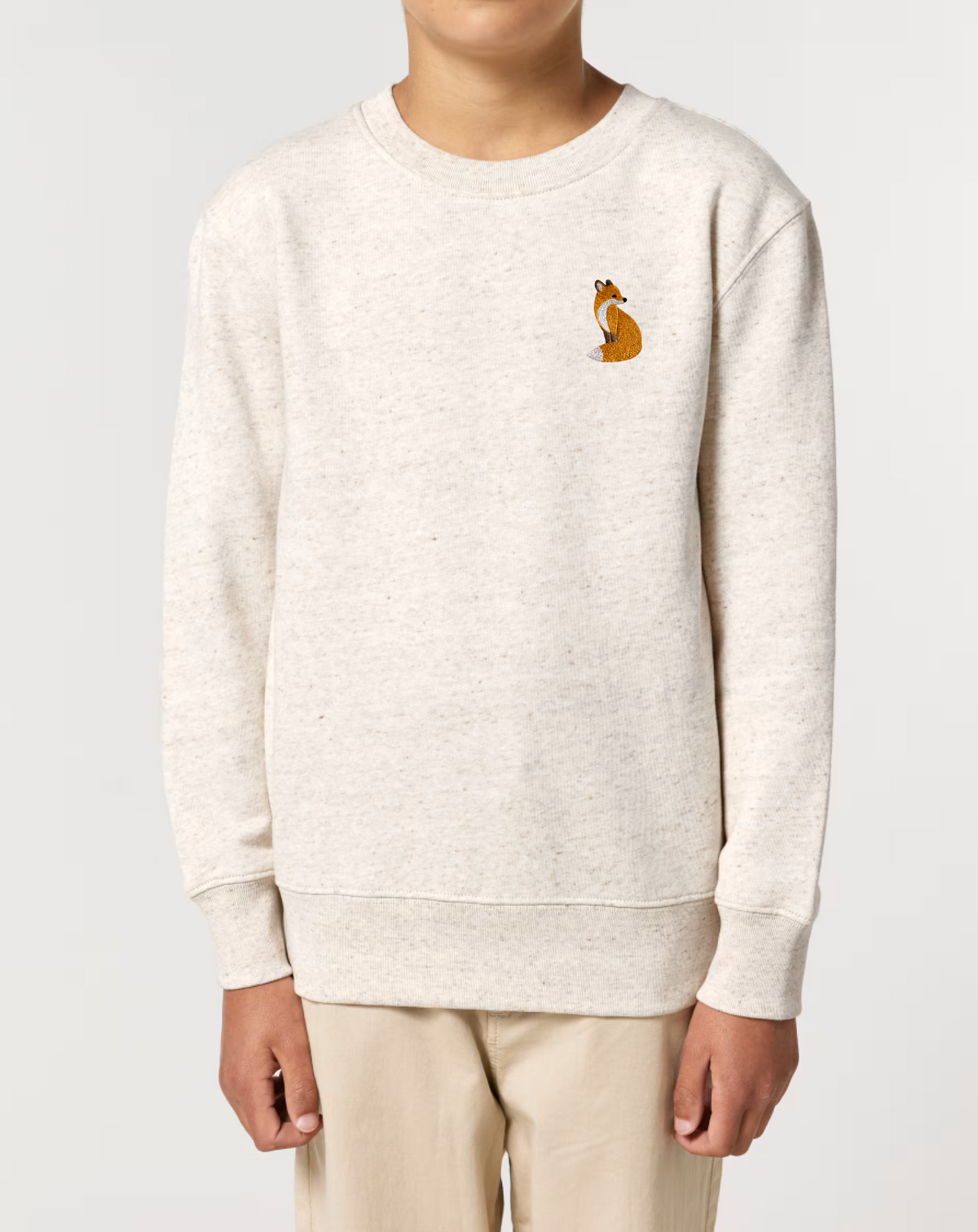 Cute Fox Embroidered Sweatshirt/Hoodie