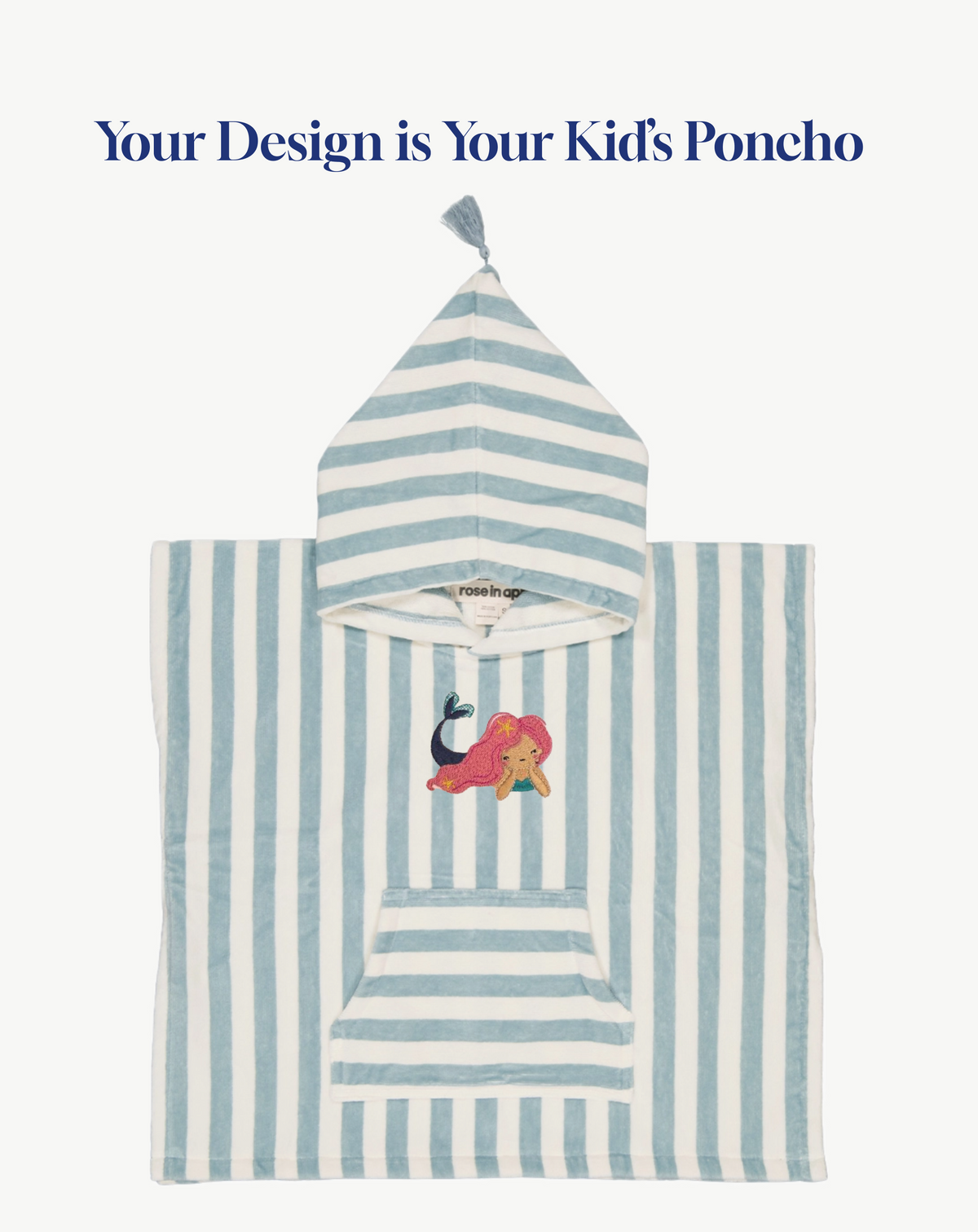 Bath Kids Poncho SUZON (Rose in April)