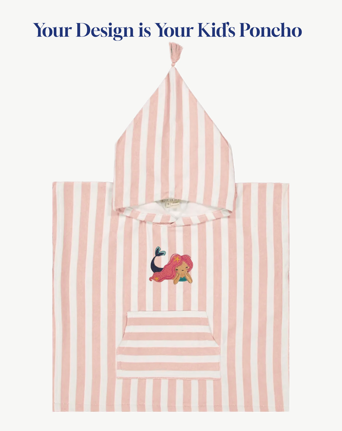 Bath Kids Poncho SUZON (Rose in April)