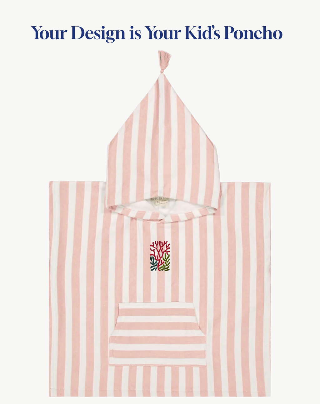 Bath Kids Poncho SUZON (Rose in April)