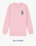 Kids neck sweatshirt “Adorable White Bear”