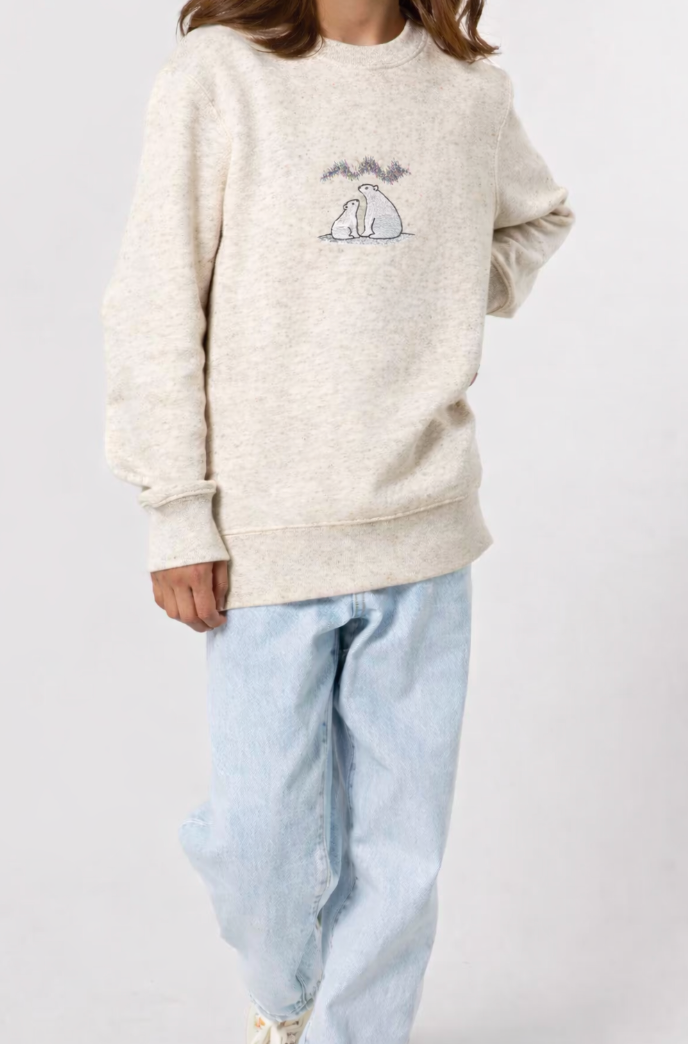 Polar Bear Embroidered Clothing – T-Shirt, Hoodie, Sweatshirt