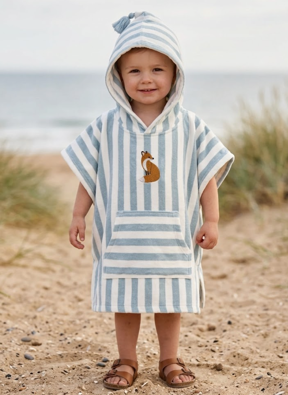 Bath Kids Poncho SUZON (Rose in April)