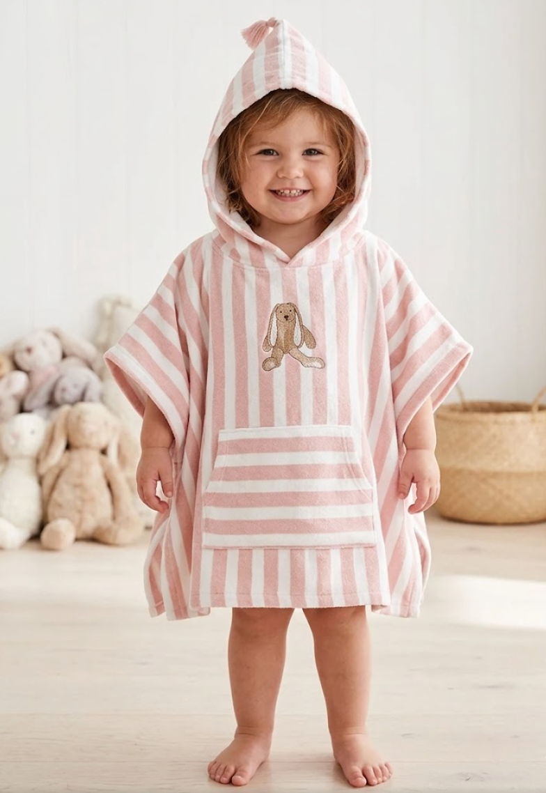 Bath Kids Poncho SUZON (Rose in April)