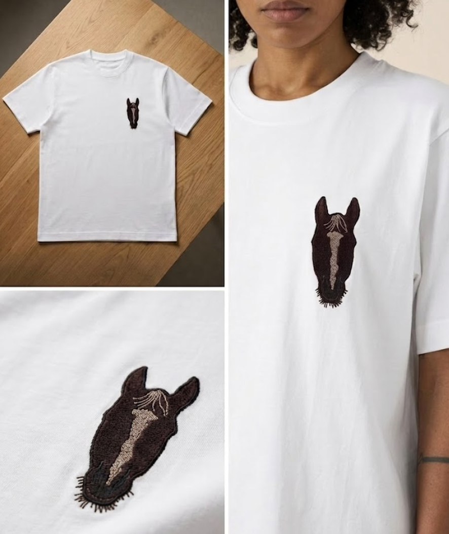 Midnight Stallion • Heavyweight Organic Tee
