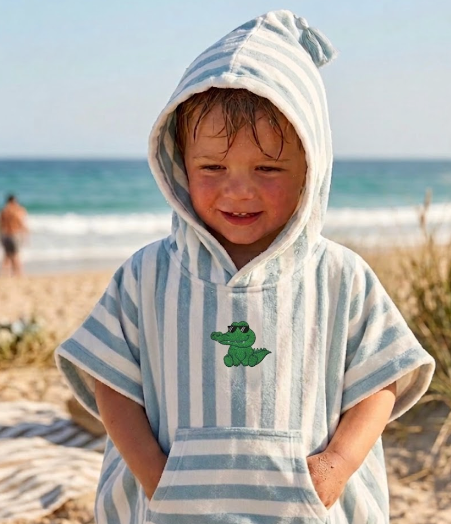 Bath Kids Poncho SUZON (Rose in April)