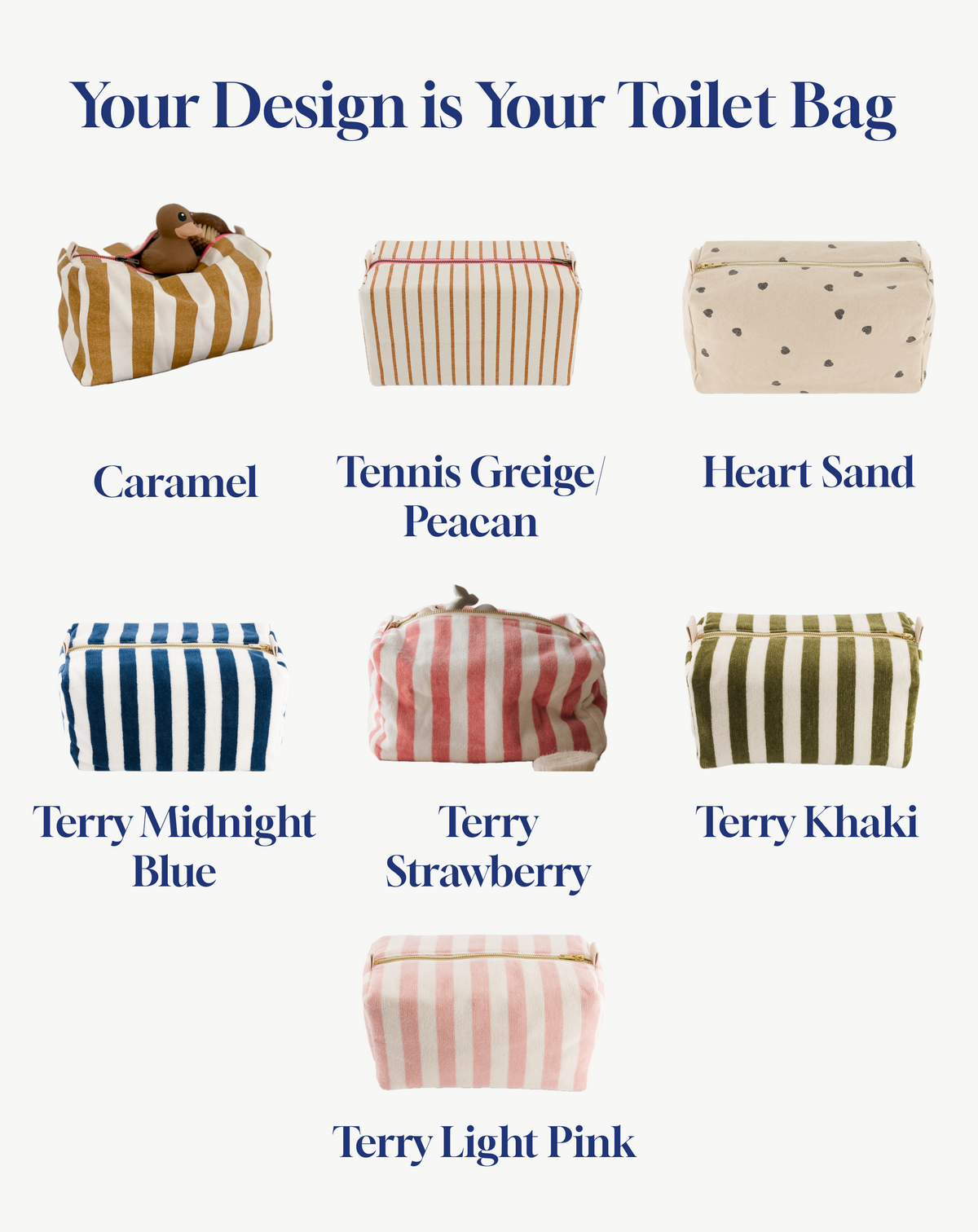 Rose in April - Wash bag (Vic terry)